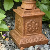 Cast Iron Candlestick