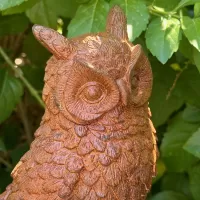 Cast Iron Owl