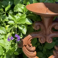 Cast Iron Candlestick