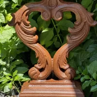 Cast Iron Candlestick