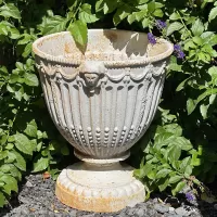 Cast Iron Flowerpot