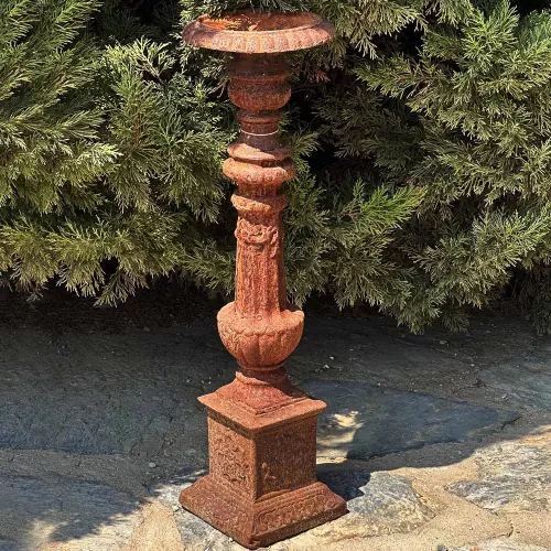 Cast Iron Candlestick