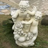 Beton Döküm Putti Heykelleri