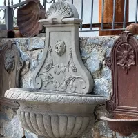 Cast Stone Fountain For Wall