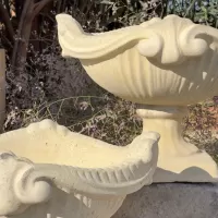 Beton Döküm Saksı-Jardiniere