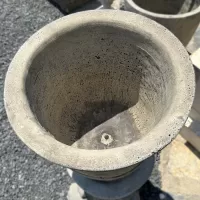 Cast Stone Flower Pot