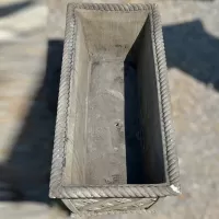 Cast Stone Rectangular Flower Pot