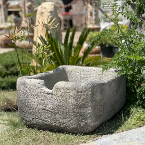 Cast Stone Planter-Trough