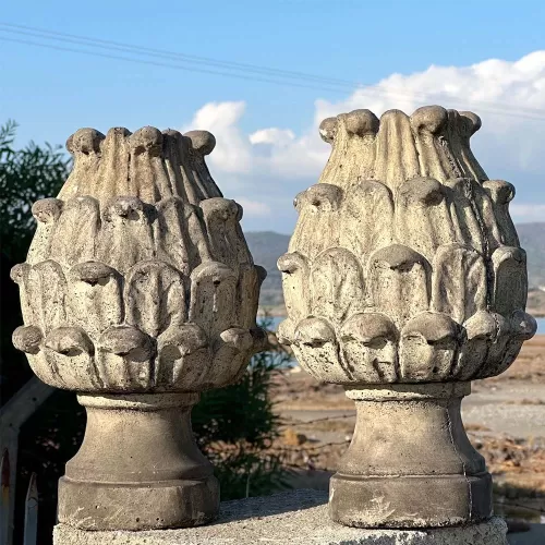 Cast Stone Pine Cones