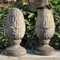 Cast Stone Pine Cones