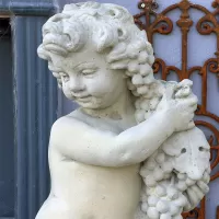 Cast Stone Child Statue