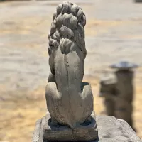 Cast Stone Lion Statue