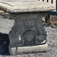 Cast Stone Bench