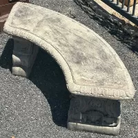 Cast Stone Bench