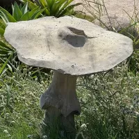 Cast Stone Garden Mushroom