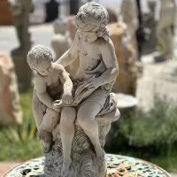 Cast Stone Child Statue