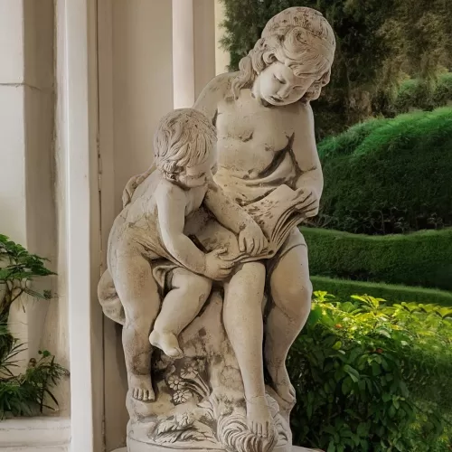 Cast Stone Child Statue