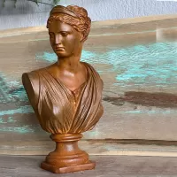 Cast Iron Aphrodite Sculpture