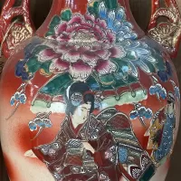 Doble Far East Porcelain Vase