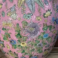 Chinese Porcelain Famillie Rose Flower Pot