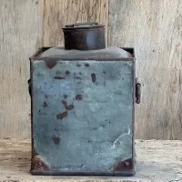 Metal Container Bucket with Spout Lid