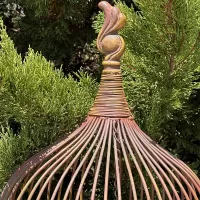 Large Wrought Iron Bird Cage