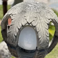 Cast Stone Garden Lamp