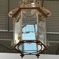 Old Bronze Lantern