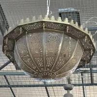 Moroccan Brass Lantern Chandelier