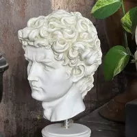 David Bust Made with Compressed Marble Powder