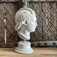 Eros Bust Made with Compressed Marble Powder