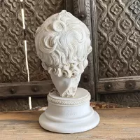 Eros Bust Made with Compressed Marble Powder