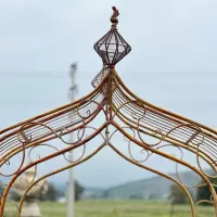 Large Metal Archway Entry