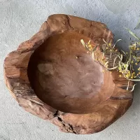 Teak Wood Bowl