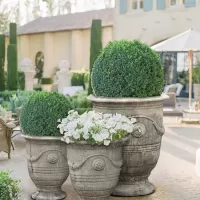 Cast Stone Anduze Flower Pot