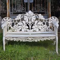 Cast Iron Garden Bench