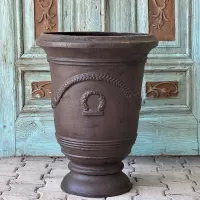 Cast Iron Flower Pot Vase
