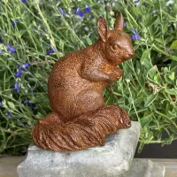 Cast Iron Squirrel