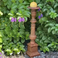 Cast Iron Candlestick