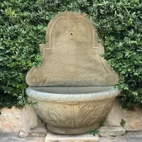 Cast Stone Wall Fountain