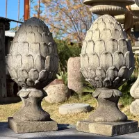 Cast Stone Pine Cones