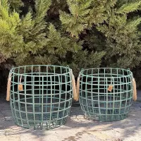 Wrought Iron Decorative Baskets