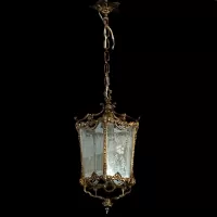 Old Brass Lantern Lamp