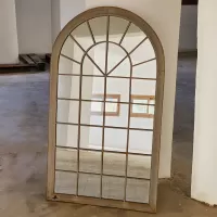 Metal Garden Mirror