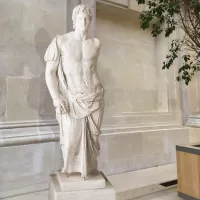 Alexander the Great Statue Made with Compressed Marble Powder