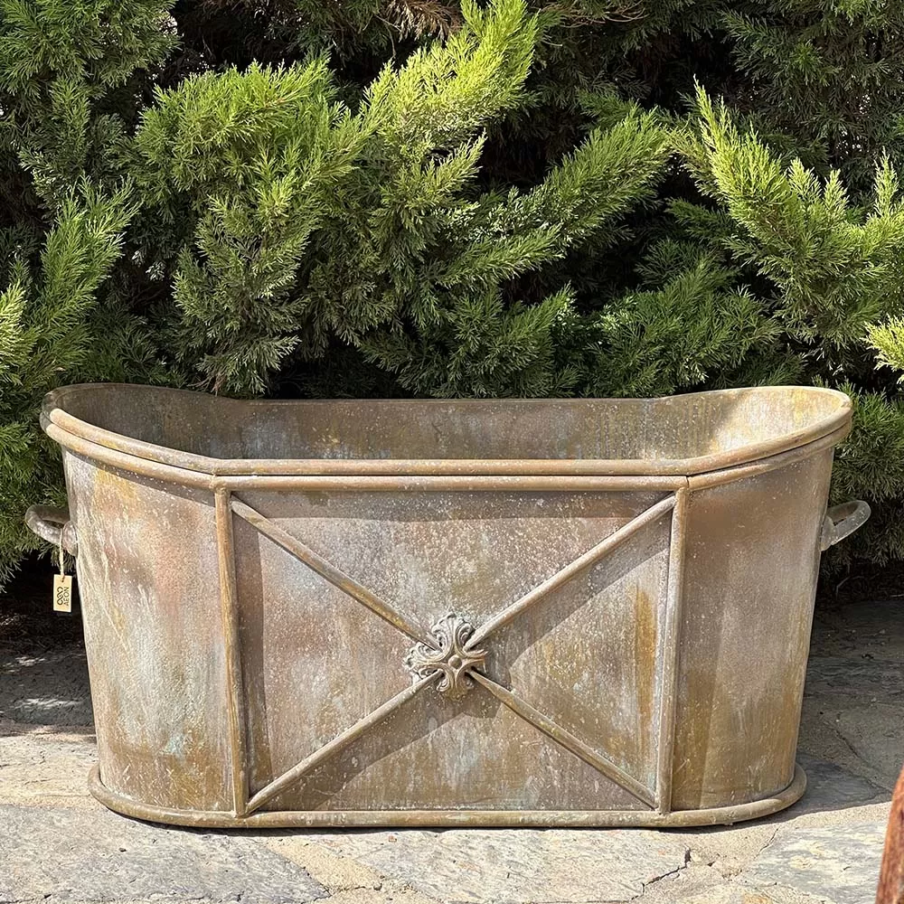 Metal Garden Tub