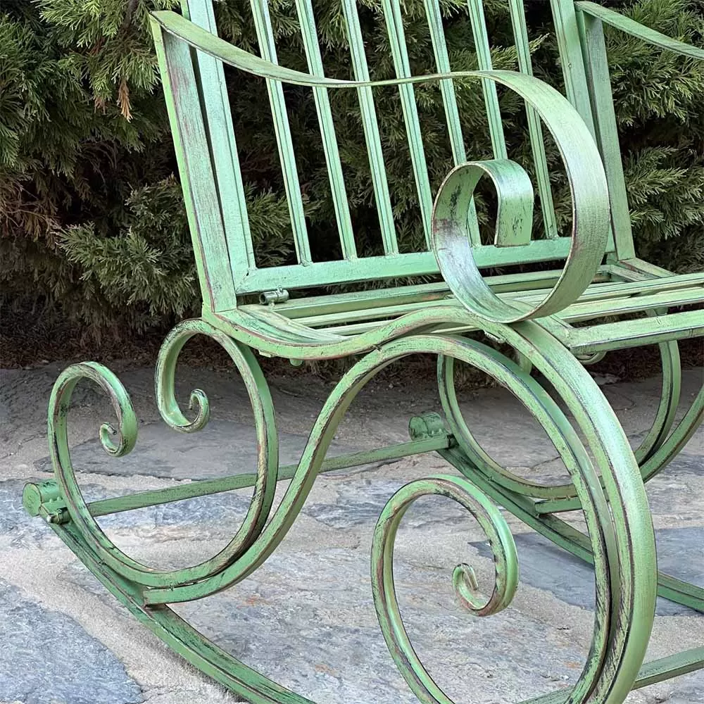 Iron Rocking Chair