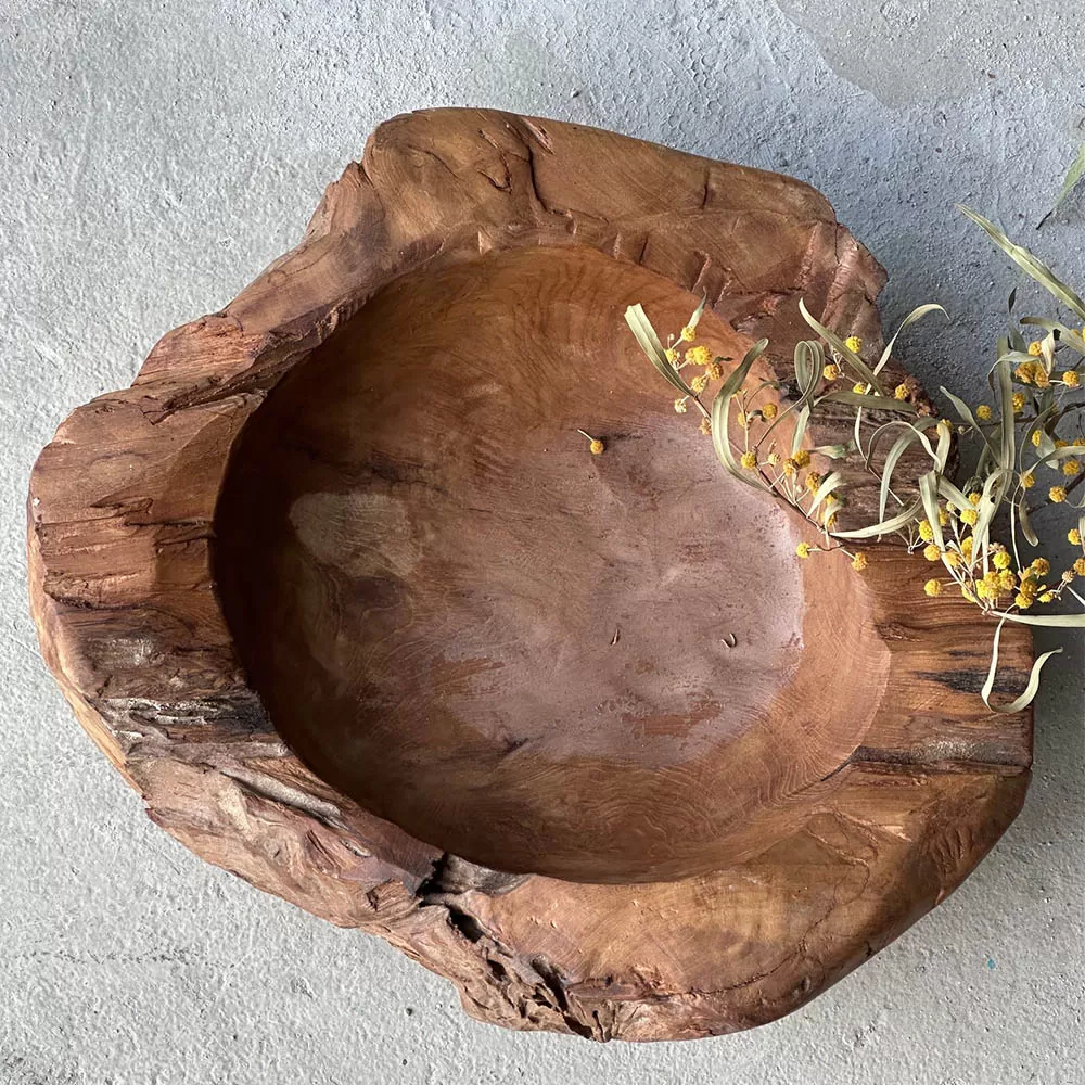 Teak Wood Bowl