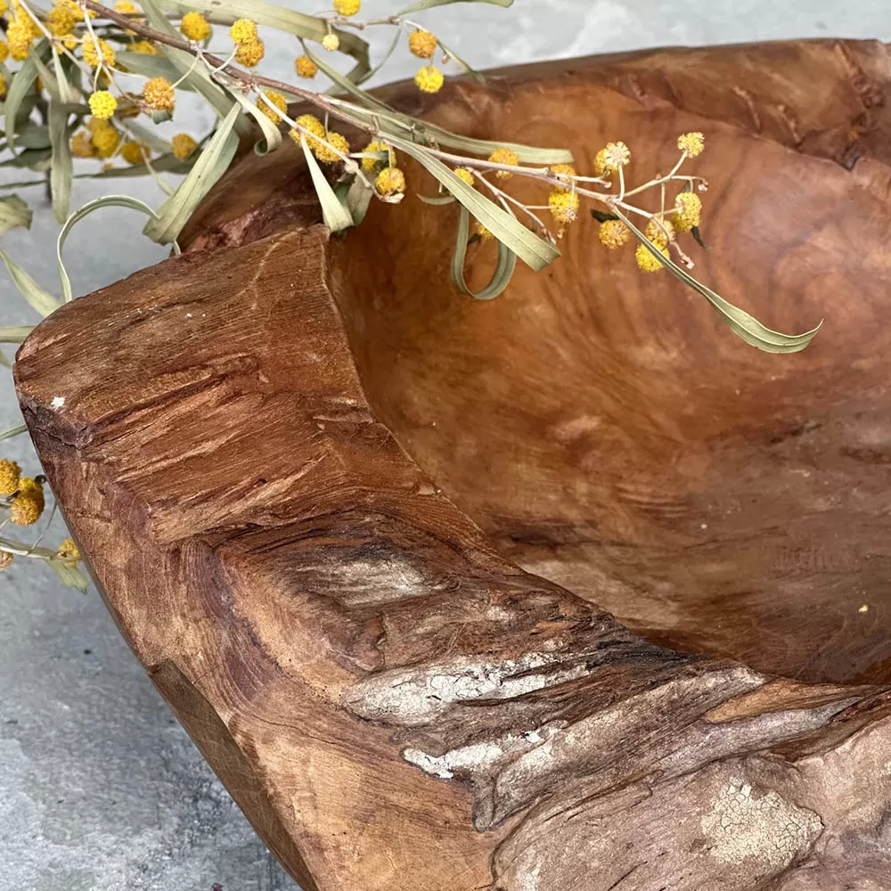 Teak Wood Bowl